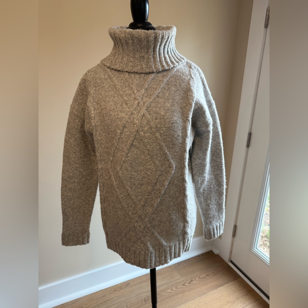 Michael Kors Light Gray Knit Sweater